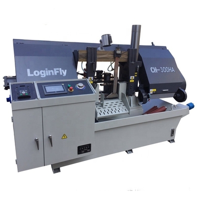 China CE 	Horizontal Metal Bandsaw Automatic Industrial Iron CNC Metal Cutting